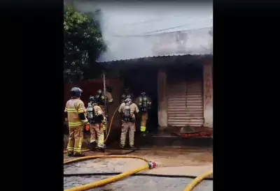 Incêndio atinge oficina de motos em Itaperuna e bombeiros controlam chamas rapidamente