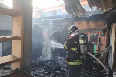 Incêndio em Caraguatatuba deixa homem ferido com queimaduras no braço