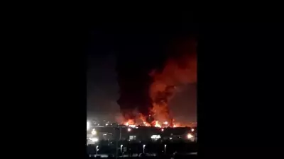 Incêndios e fumaça tomam arredores do aeroporto de Teerã em meio a tensões com Israel