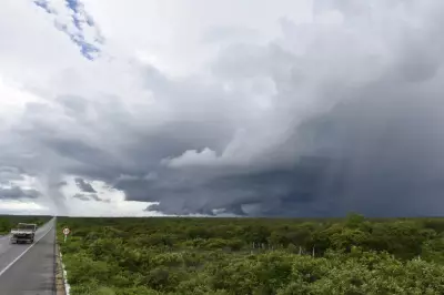 Inmet emite alerta amarelo para chuvas em todo o Rio Grande do Norte nesta segunda