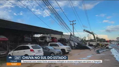 Jornal do Almoço de Florianópolis apresenta notícias locais nesta sexta-feira