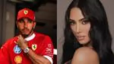 Kim Kardashian usa namoro com Lewis Hamilton para buscar aceitação em Hollywood