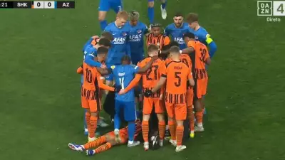 Lesão assustadora de Isaque marca vitória do Shakhtar na Liga Conferência