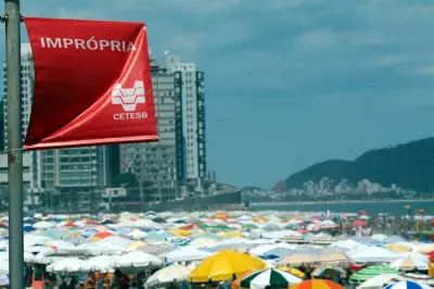 Litoral de SP registra 14 praias impróprias para banho nesta semana