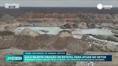 Lula rejeita criação de estatal para exploração de minerais críticos no Brasil