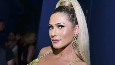 Lívia Andrade nega que caras e bocas no Domingão eram para Ana Paula Renault
