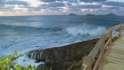 Marinha alerta para ressaca com ondas de até 3 metros no litoral de SP e RJ