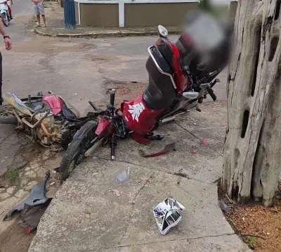 Motociclista bêbado é preso após invadir preferencial e ferir cinco em Novo Airão