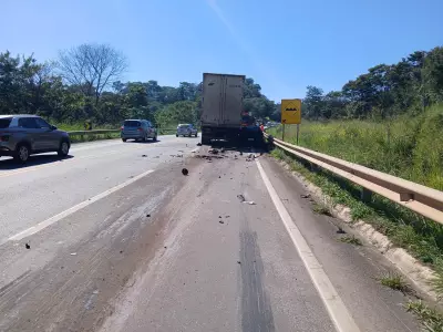 Motorista perde a vida em colisão frontal com caminhão na MG-050 em Formiga