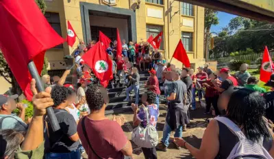 MST ocupa Procuradoria em Presidente Prudente em protesto por reforma agrária e contra Lei da Grilagem