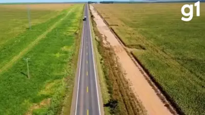 Mulher de 32 anos morre atropelada por carreta na BR-364 em Várzea Grande