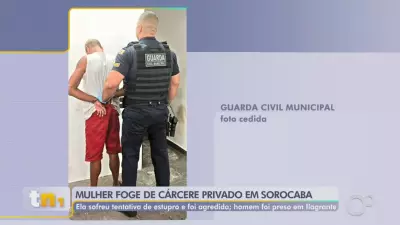 Mulher escapa de cárcere privado após pular muros e pedir socorro em Sorocaba