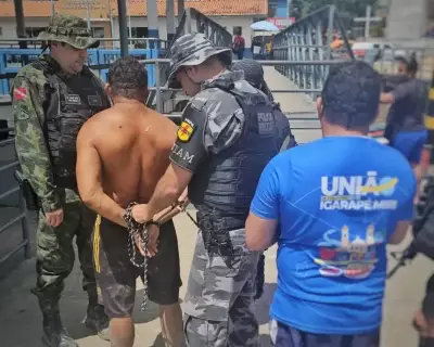 Piratas fluviais são presos após assaltos a embarcações no rio Maiuatá, no Pará