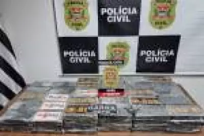 Polícia apreende 118 quilos de cocaína em carro de luxo em Guarulhos