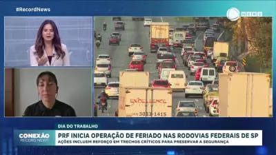 PRF inicia operação especial para o feriado do Dia do Trabalho em SP
