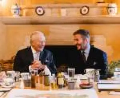 Rei Charles III e David Beckham unem forças em projeto de jardinagem sustentável