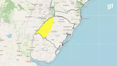 Rio Grande do Sob Alerta: Inmet Emite Aviso de 'Perigo Potencial' para Tempestades