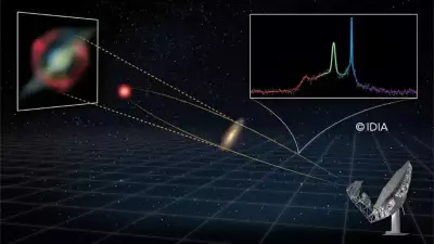 Sinal de rádio de 8 bilhões de anos-luz detectado por telescópio na África do Sul