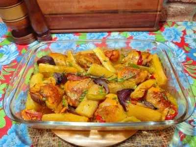 Sobrecoxas ao forno com macaxeira: receita prática e saborosa do RN