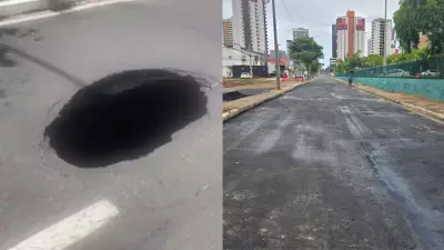 Teresina libera trecho da Avenida Jóquei Clube após obras que sanaram cratera