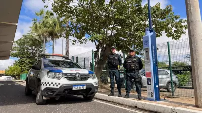 Teresina recebe segundo totem inteligente de segurança com IA na rodoviária