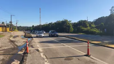 Trânsito intenso na Mogi-Bertioga nesta Sexta-Feira Santa com viagens de até 1h25