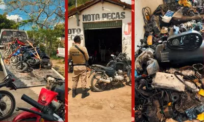 Três suspeitos são presos em operação contra quadrilha de motos adulteradas em Cruz das Almas