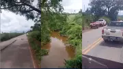 Acidente na PA-275 no Pará deixa uma morta e duas pessoas desaparecidas após carro cair em rio