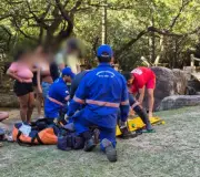 Adolescente de 16 anos morre afogado em cachoeira durante excursão escolar em MG