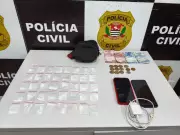Adolescente invade escola infantil para fugir da polícia e é apreendido por tráfico em Urupês
