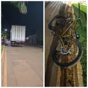 Adolescente morre após cair embaixo de caminhão ao empinar bicicleta em Felixlândia