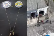 Adolescentes roubam correntinha de esposa de PM e são presos com apoio do helicóptero Águia em Mongaguá