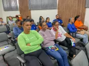 Agentes de saúde de Batayporã recebem capacitação sobre uso correto da rede de esgoto