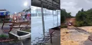 Alagamentos castigam interior do Pará: Capitão Poço e Santa Maria sofrem com chuvas intensas