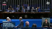 Alcolumbre reage com emoção após rejeição de Messias ao STF no Senado