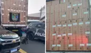 Apreensão de R$ 3 milhões em cigarros contrabandeados na SP-304 em Santa Bárbara d'Oeste
