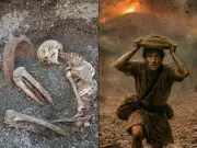 Arqueólogos usam IA para recriar rosto de vítima de Pompeia
