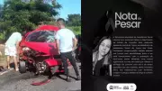 Assistente social do Piauí morre em grave acidente na divisa com o Ceará