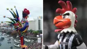 Atlético-MG e Galo da Madrugada firmam acordo sobre uso da marca Galo Folia