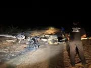 Avião bimotor incendiado em MT: perícia aponta crime e cocaína nos destroços