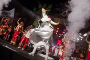 Boi Garantido lança álbum 'Parintins: Portal do Encantamento' no Sambódromo de Manaus