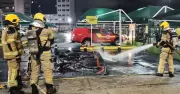 Bombeiros controlam incêndio em moto elétrica em shopping de Aracaju