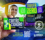 Bragança Paulista inicia 3ª fase do Tarifa Zero com gratuidade em ônibus fora do pico