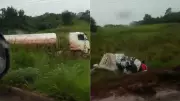 Caminhoneiro morre em colisão frontal entre caminhão-tanque e caminhonete na BR-226 no Maranhão