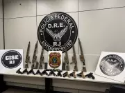 Casal é preso com 17 armas na Via Dutra, em Piraí, durante operação da PF