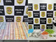 Casal preso em flagrante por tráfico de drogas em Praia Grande, SP
