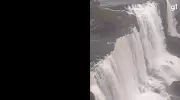 Cataratas do Iguaçu registram vazão três vezes menor que o normal devido à estiagem no Paraná