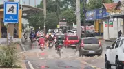 Chuva intensa atinge Centro-Norte do Piauí; frente fria chega ao Sul do Brasil