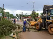 Chuvas e ventos derrubam árvores e elevam nível do Rio Acre no interior do estado