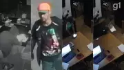 Câmeras registram invasões a pizzaria e bar em Imperatriz; criminosos furtam equipamentos